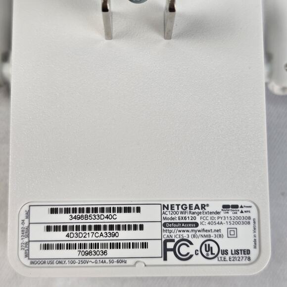 NETGEAR AC1200 Wi-Fi Range Extender EX6120 *3 TOTAL*USED*‎ - Picture 9 of 10